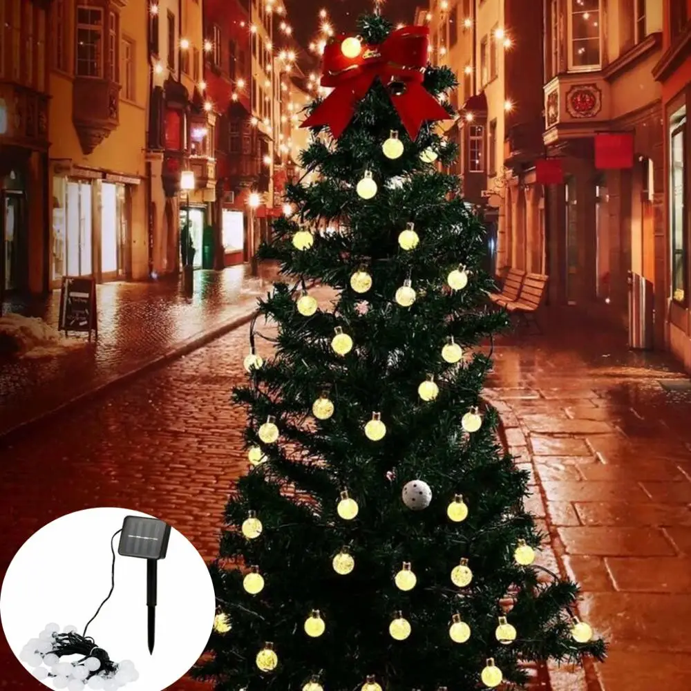 100% абсолютно новый 30 светодиодный светильник на солнечной батарее с бусинами