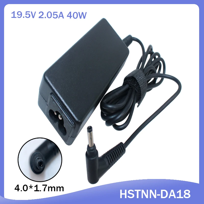 Адаптер переменного тока питания для ноутбука 19 5 V 2.05A 40 Вт пулевидный колпачок