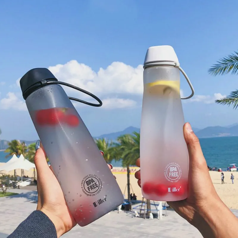 550 мл креативная пластиковая кружка для мужчин женщин студентов Корейская