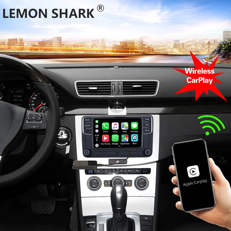 Беспроводной бокс-активатор CarPlay универсальный USB-ключ комплект для подключения
