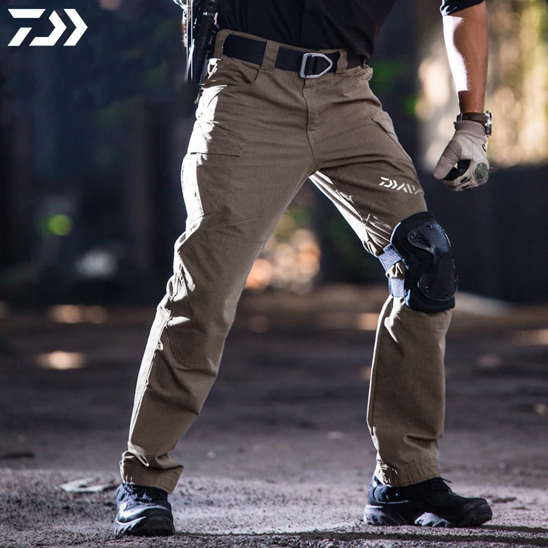 

Daiwa Fishing Clothes Waterproof Tactical Pants Men Shimanos Fishing Pants Casual Men Hiking Pants Trousers Cargo Military Pants