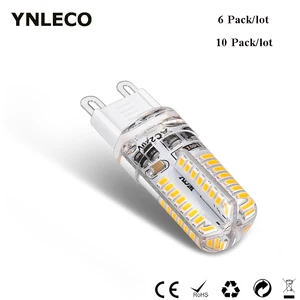 Приглушасветодиодный светодиодная лампа G9, кукурузная лампа с углом обзора 220 градусов, 110 В, 360 в, 3 Вт, сменная галогенная лампа 3014 SMD, 3000K, 4000K, 20 Вт