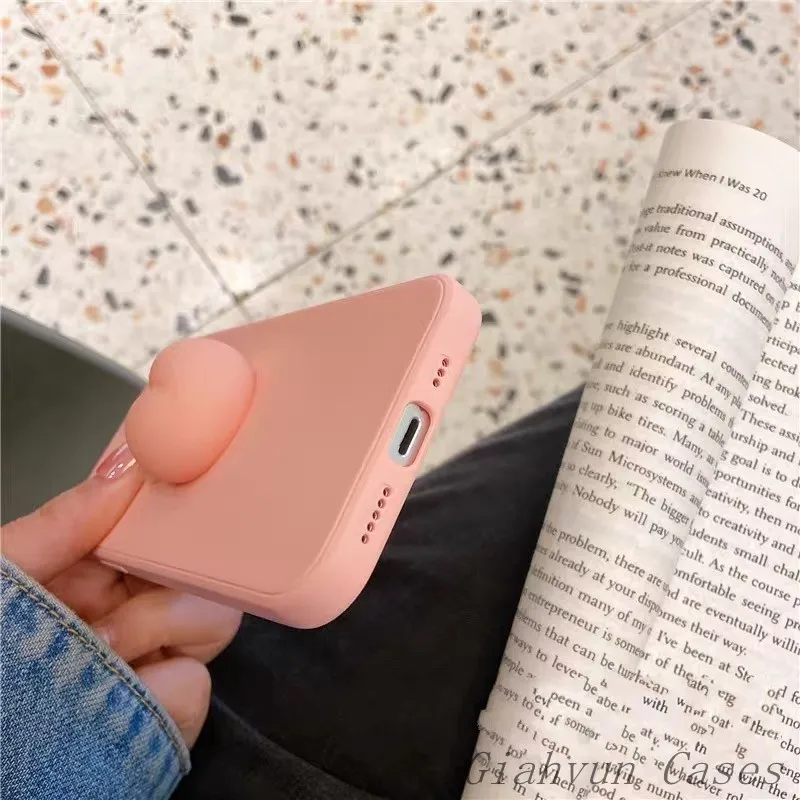 Pinch music decompress peaches Liquid Silicone Case For iPhone 14 + 13 11 12 Pro X XR XS MAX 8 8plus 6S 7 Plus Mini Phone Cover