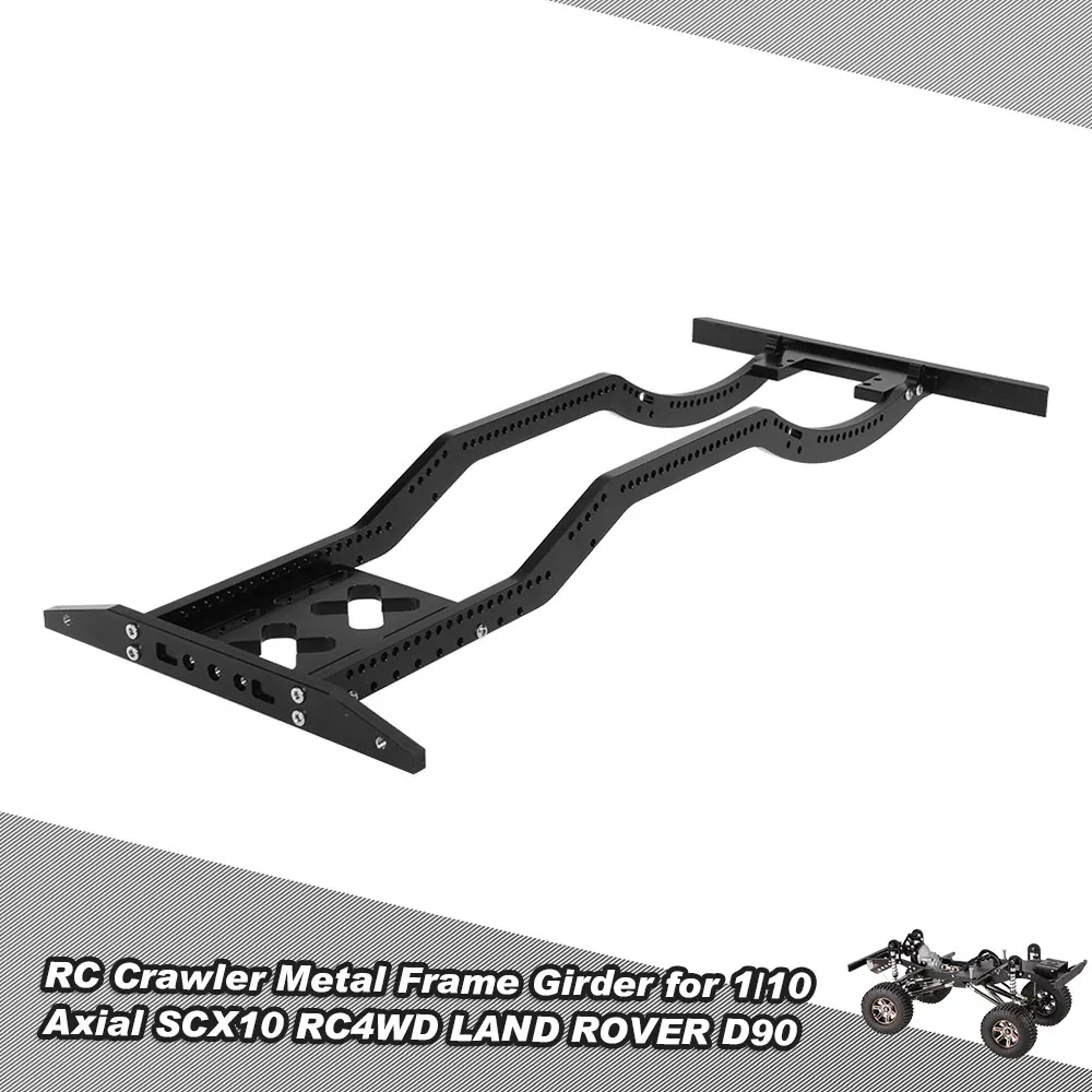 Радиоуправляемый обновленный гусеничный металлический каркас Балки для 1/10