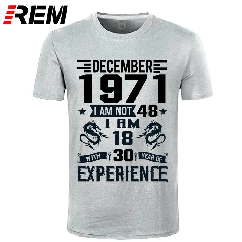 REM, новинка 1971 года, Мужская футболка с коротким рукавом, Повседневная модная футболка с принтом, 1971 - Цвет: gray gray