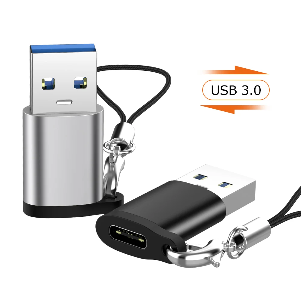 Адаптер для телефона USB3.0 к Type C телефонный разъем Samsung Huawei Xiaomi Mini конвертер