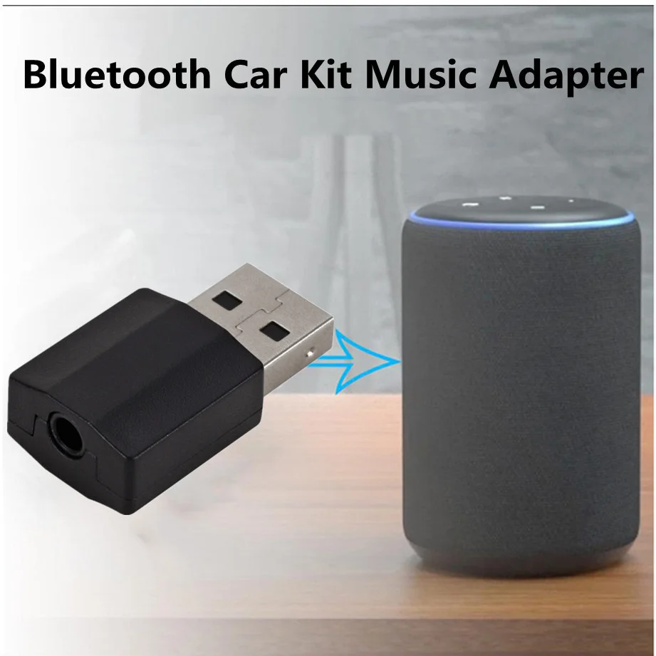 2 в 1 беспроводной USB Bluetooth 5 0 передатчик приемник Мини 3 мм AUX стерео музыкальный