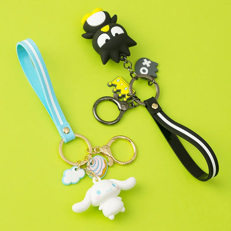 1 шт. креативный My Melody Pudding Keychain oroll Dog брелок кольцо для ключей девочек фигурка