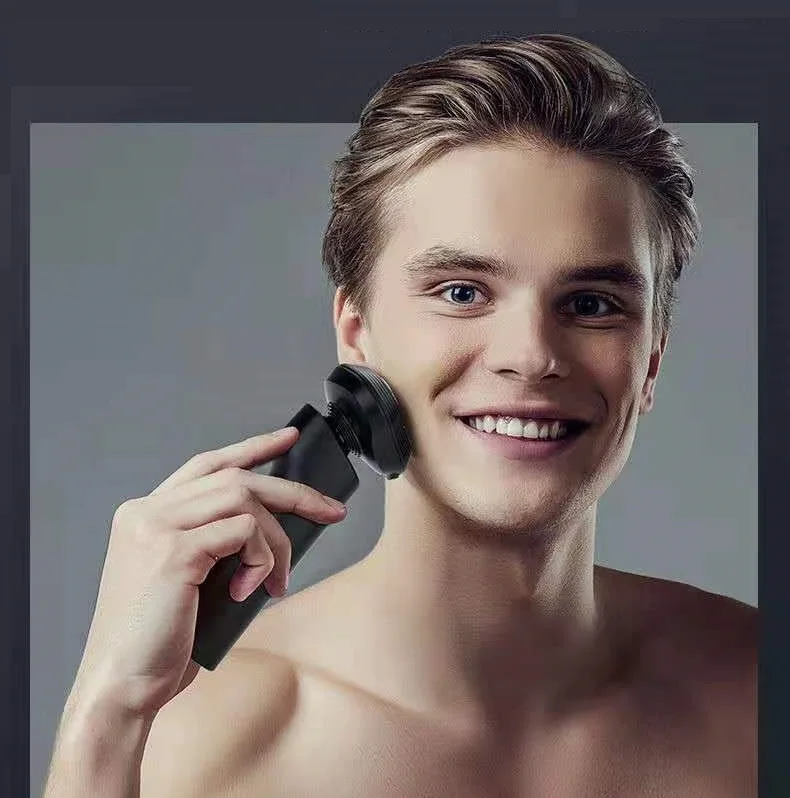 

Бритва электрическая 3D, моющийся триммер 100-240 В, три плавающих головки, для ухода за лицом и бородой