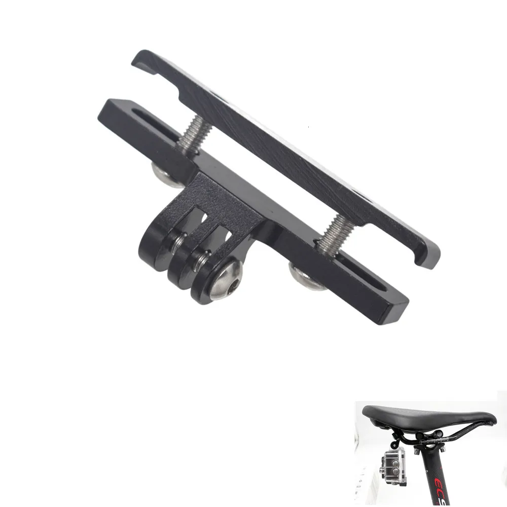 Saddle Rail Seat Mount Aluminium Stabilizer Armored From the Racing Cycle Seat Mounting Track To Gopro Hero 5 Hero4/3+/3