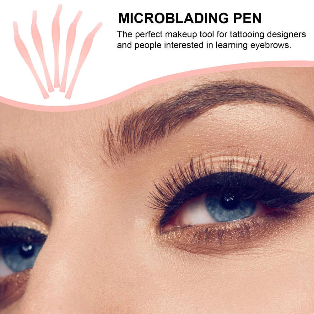 

5Pcs 12F Microblading Disposable Manual Pen Lip Pen Supplies Kit