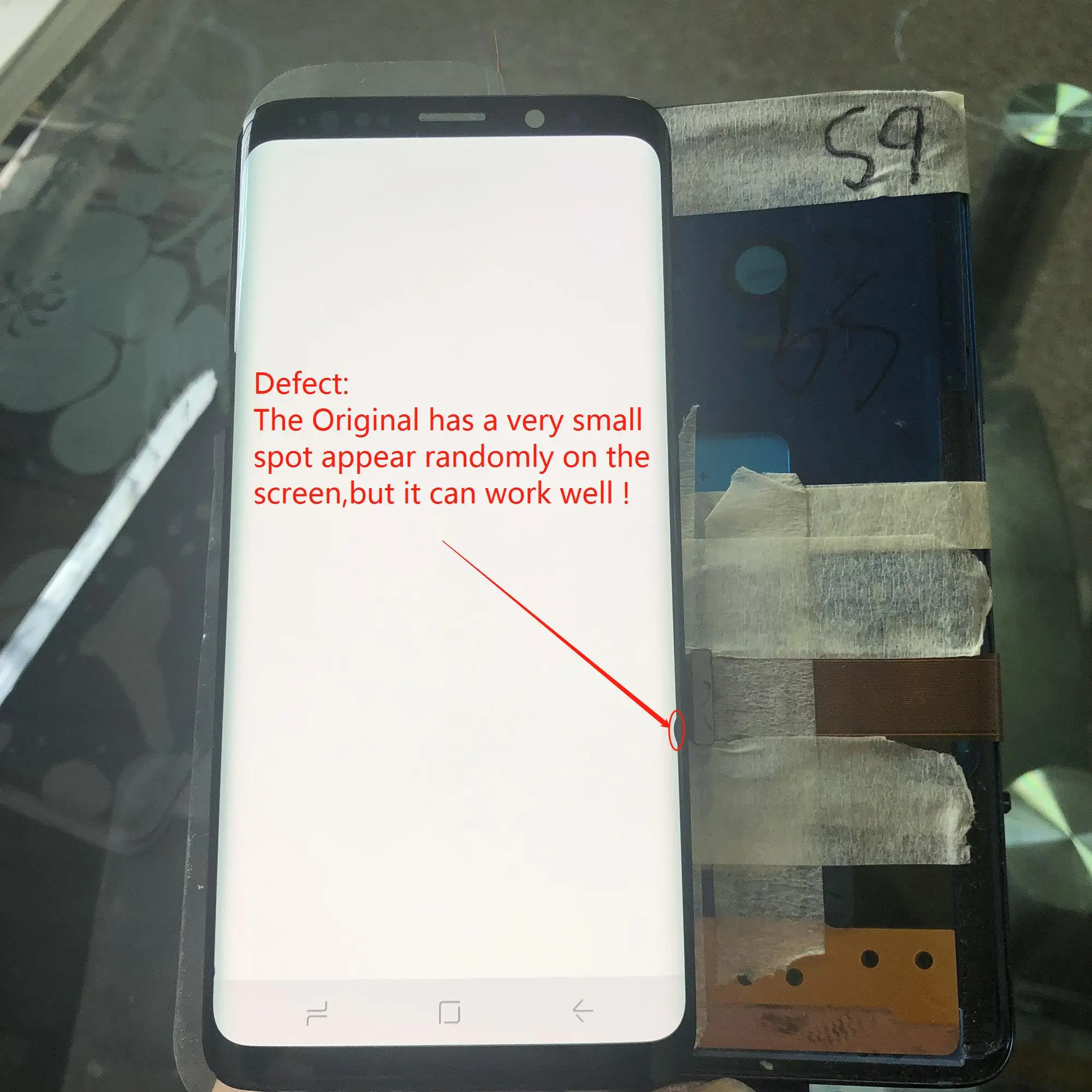 ЖК дисплей и дигитайзер сенсорного экрана для Samsung Galaxy S9 G960 оригинальный Amoled в