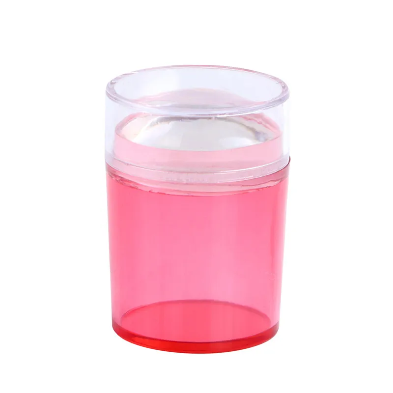 

1 Комплект нейл-арта Шаблоны чистый прозрачные силиконовые ногтей штамповка пластин скребок с объемной набором гелевых ногтей штамп искусс...