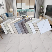 20pcs 3030cm modern marble tile thick self adhesive wall floor stickers ground wallpapers bathroom diy bedroom home decor