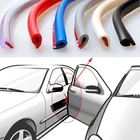 5 м резиновые защитные полосы для края автомобильной двери от царапин, молдинги для стайлинга автомобиля, защитная боковая деталь, клейкая Защита от царапин