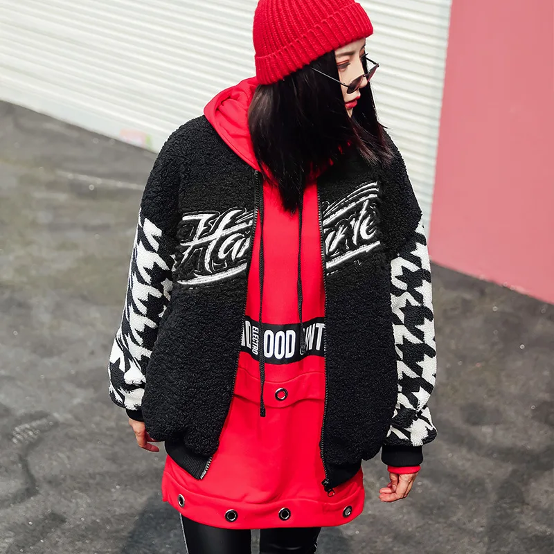 Neatie kiddie Осень Зима Новое корейское плюшевое пальто женское свободное толстое