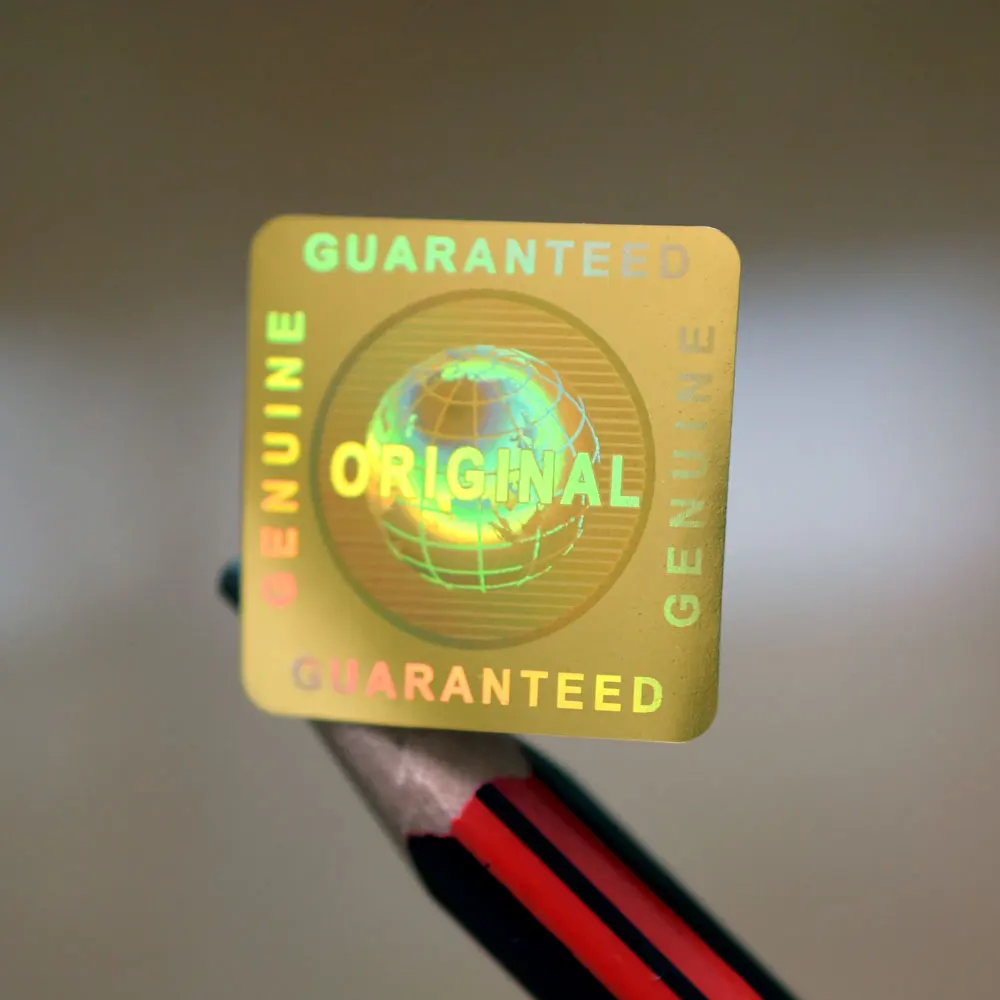 Подлинная оригинальная голограмма VOID Gold 20x20 мм квадратной формы|Канцелярские