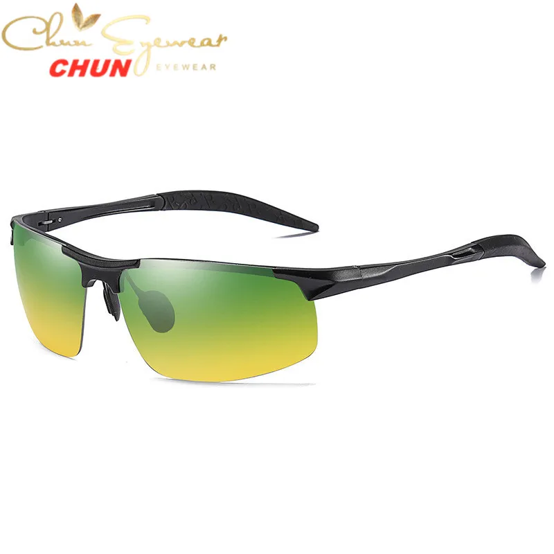 

Aluminium Magnesium Polarized Sunglasses Male Pilot Metal Frame Quality Sun Glasses Outdoor Driving man Accessories BM16 +Case