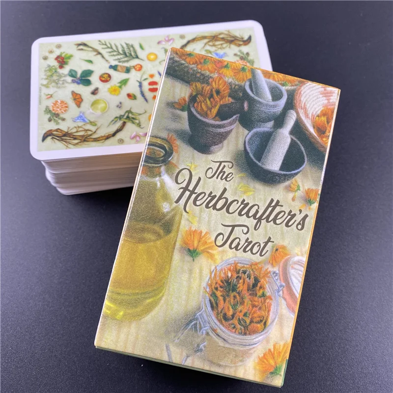 Английская версия The Herbcrafter's Tarot Deck игровая настольная доска карты с