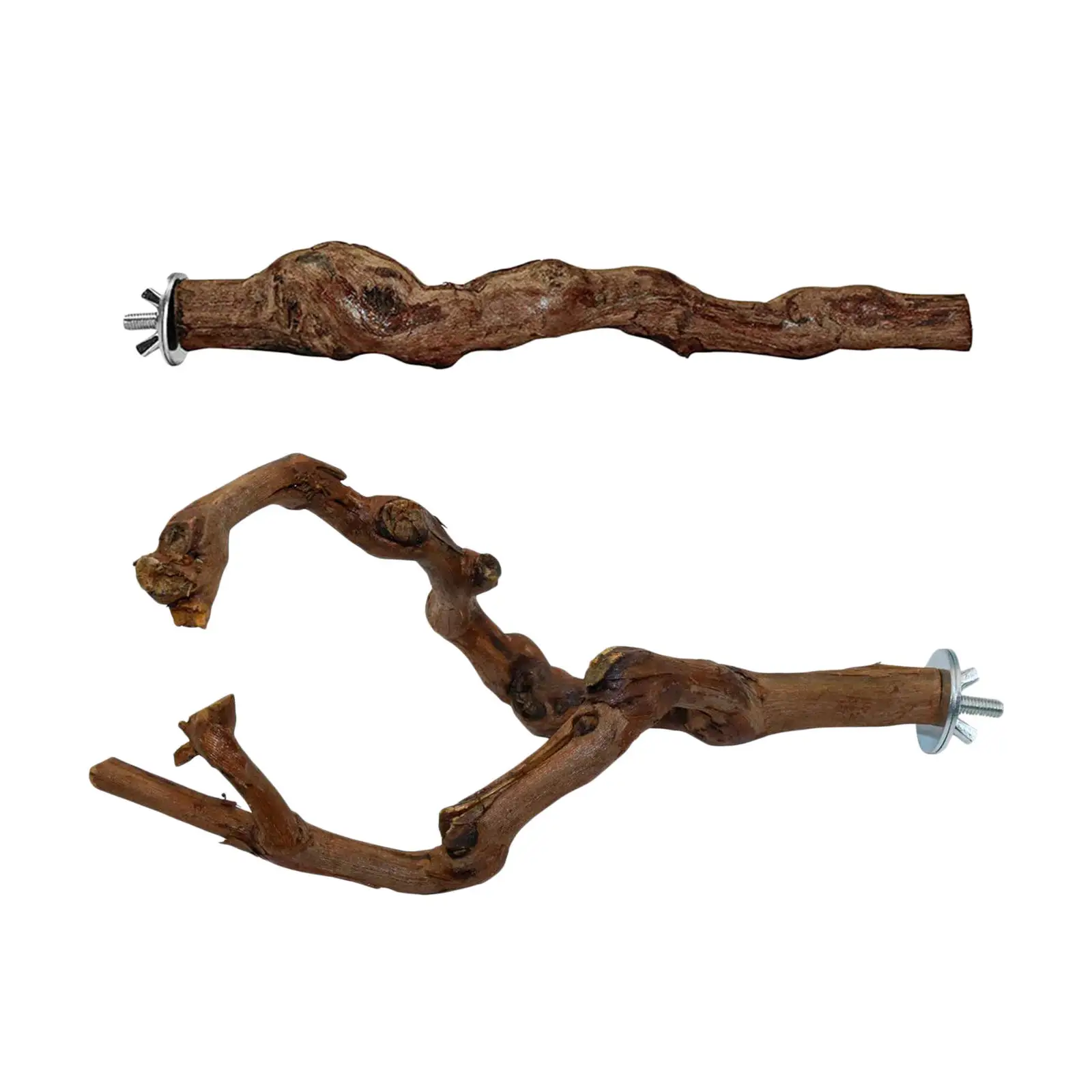 

Parrot Stand Tree Branch Toys Perches Cage Accessories for Conures Macaws Parrots Pet Supplies