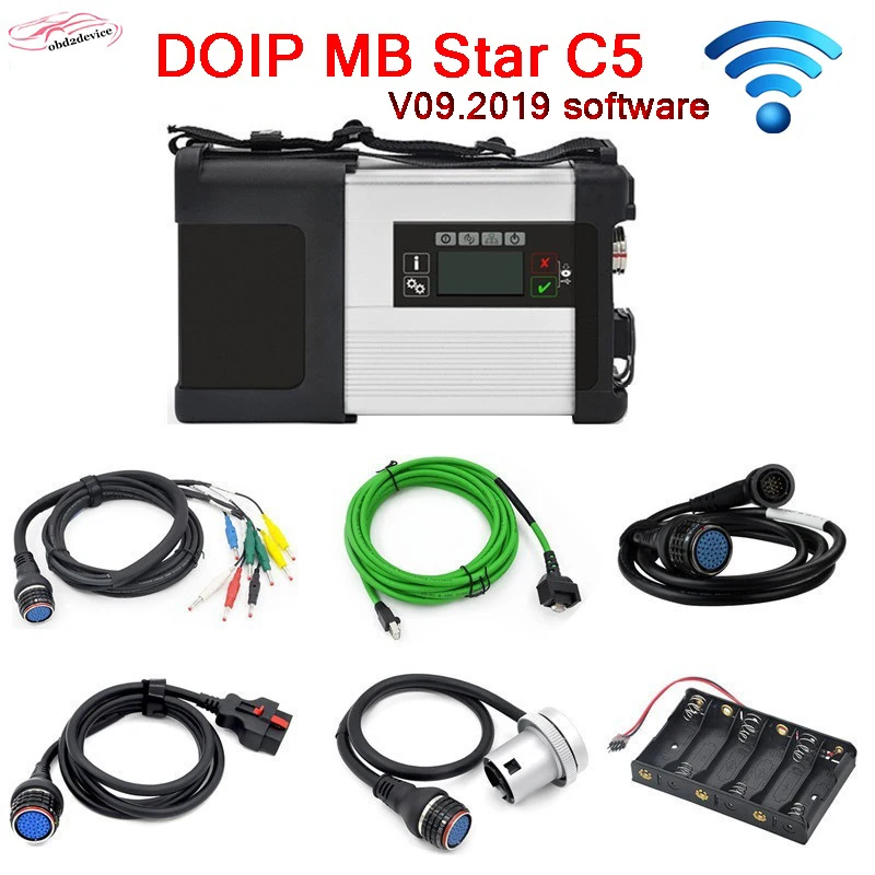 Диагностический инструмент DOIP MB SDconnect C5 для автомобилей и грузовиков V06/2021 DAS DTS