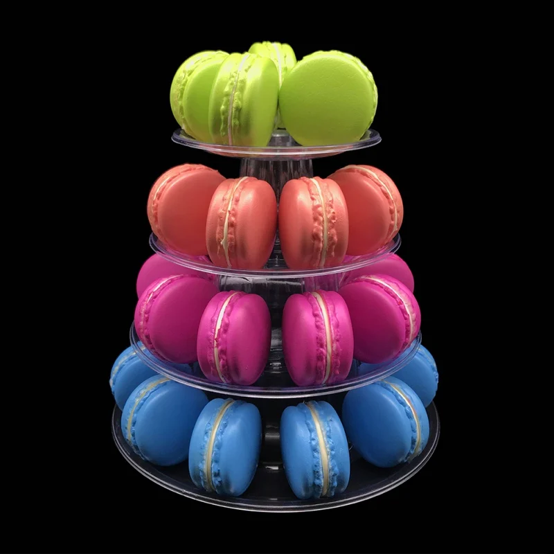 Layer Macarons Display Tower Cupcake Tower Holder Tiered Serving Stand Cupcake Tower High Quality Wedding Display Stand