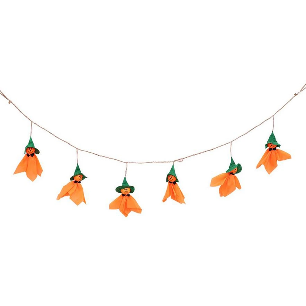 Хэллоуин висит флаг забавные Солнечный куклы чучела баннеры Декорации для