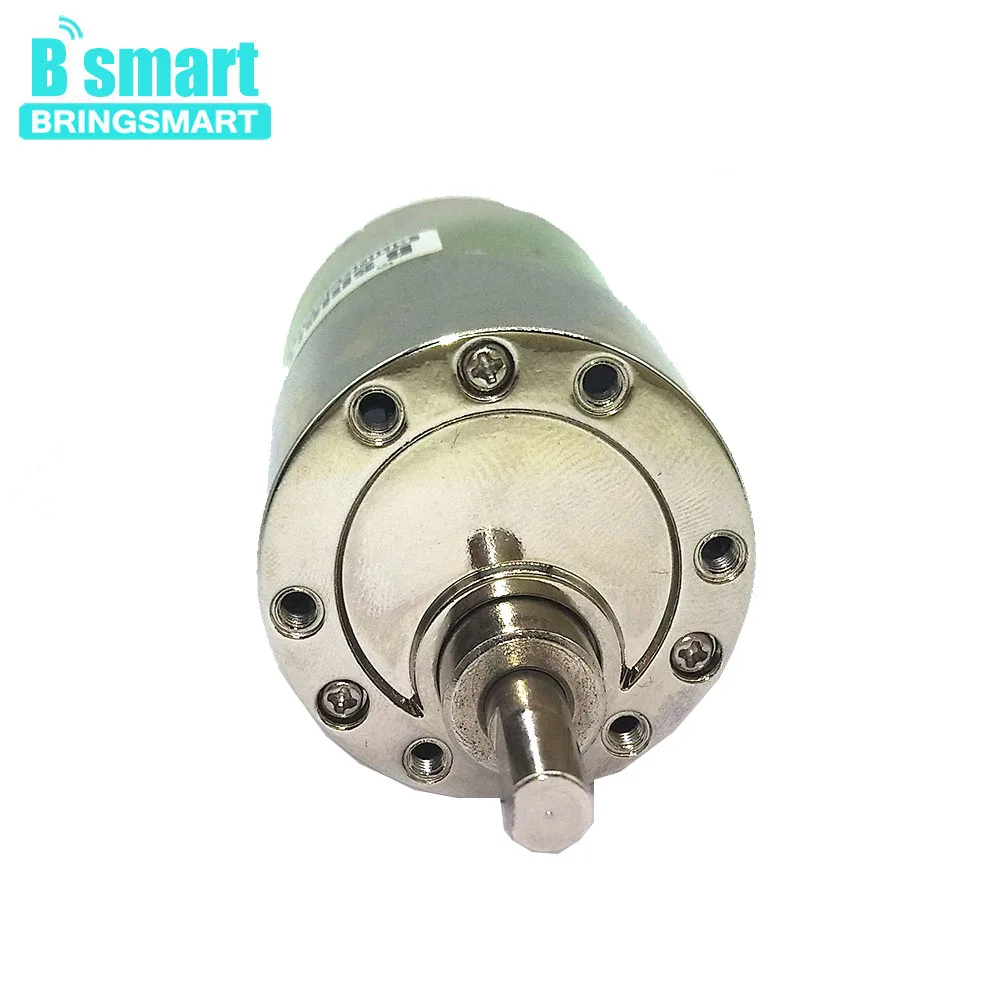 Bringsmart 37GB520 DC 12 электромотор 24V мотор-редуктор Мини DC редукторный мотор с высоким крутящим моментом регулирования обратной скорости