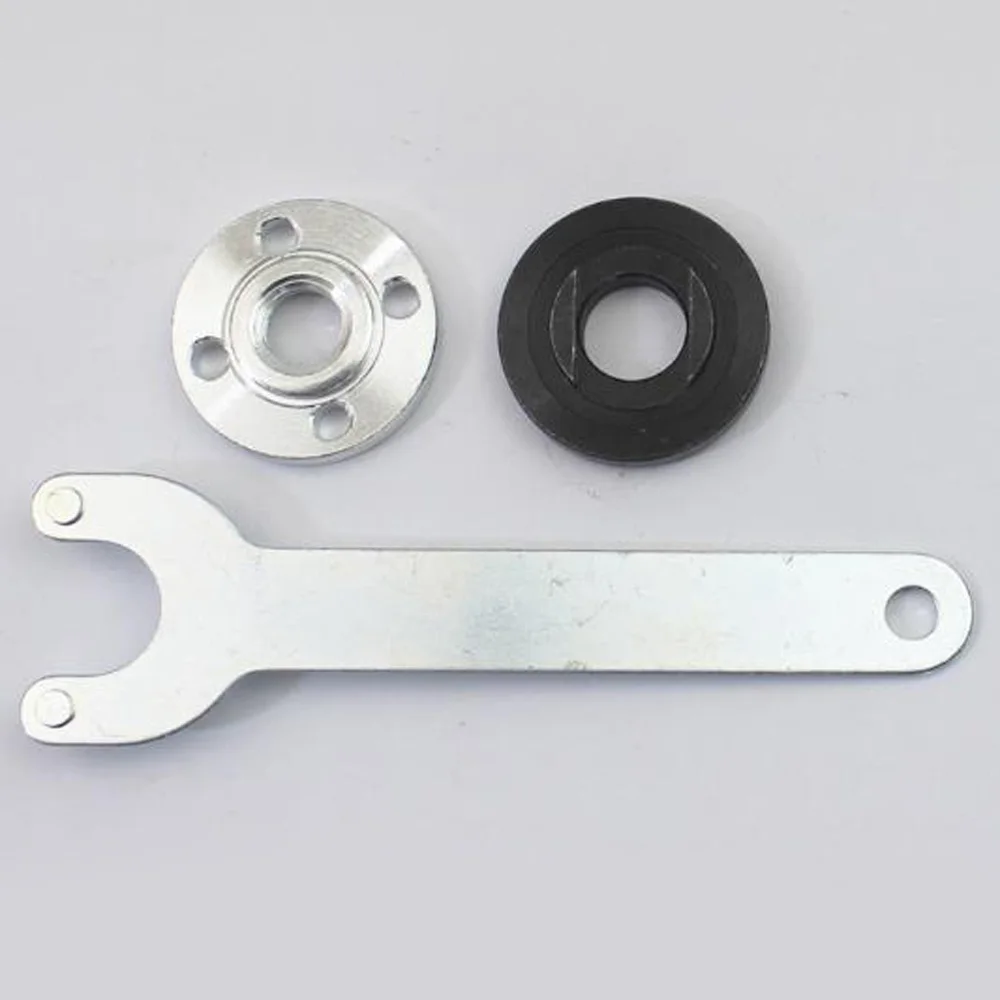 

Accessories Wrench Set Kit Angle Grinder Spanner Metal Silver Grinding