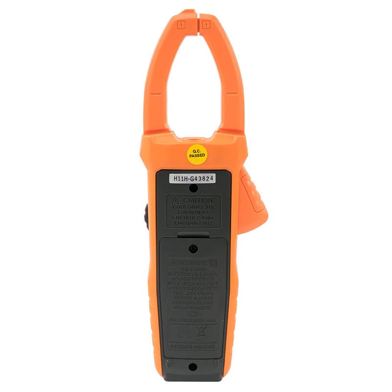 Фото PEAKMETER PM2028A 6000 отсчетов, автоматический диапазон переменного тока, цифровые клещи, мультиметр, истинное среднеквадратичное значение, сопротивление, емкость, частота, клещи NCV №4