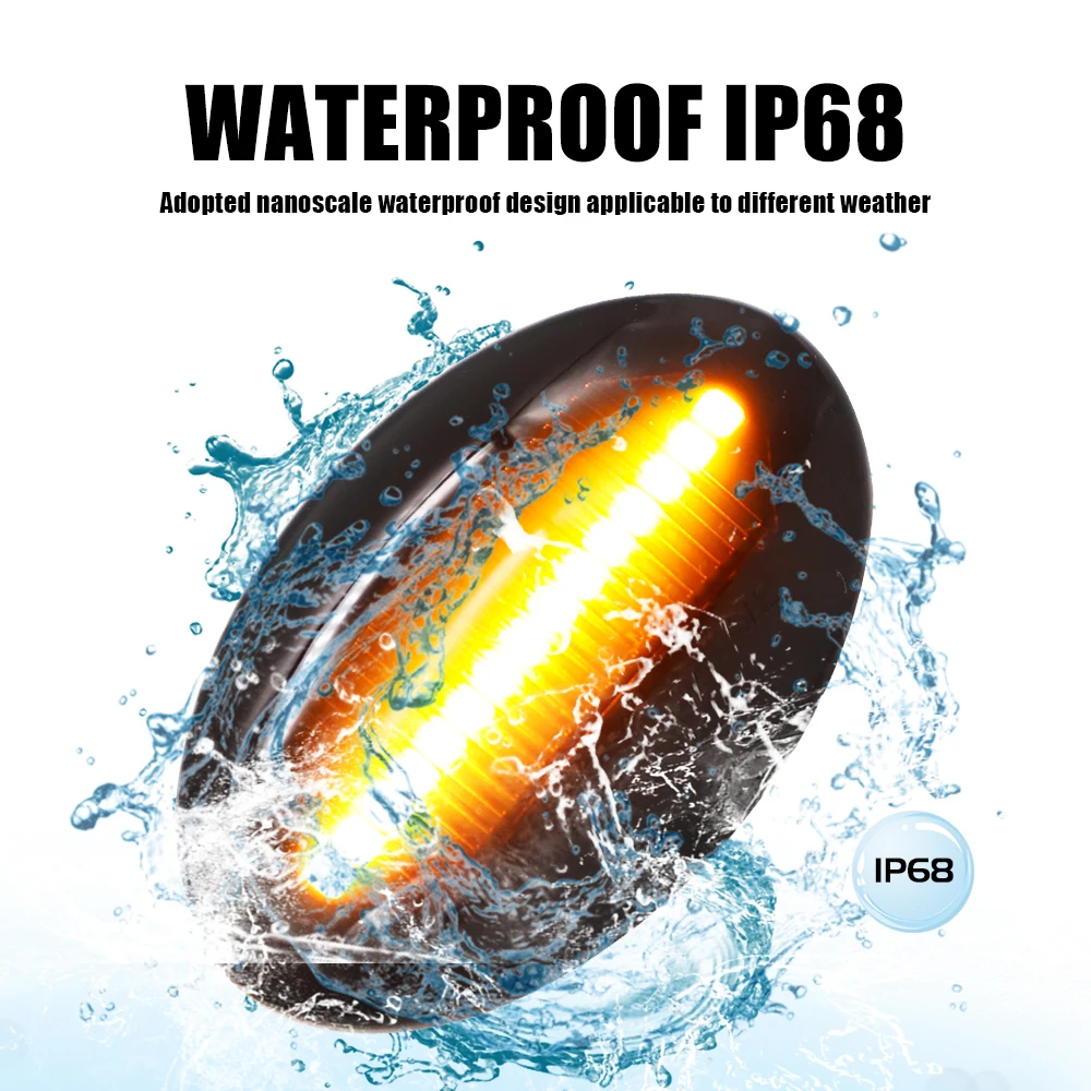 Для Ford Fiesta III IV MK3 MK4 KA Mondeo I MK1 Transit Tourneo MK6 MK7 светодиодный динамический поворотный