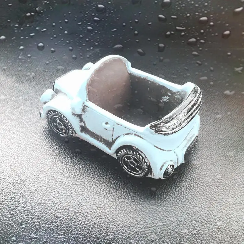 

3D автомобильный цветочный горшок Силиконовые бетонные формы для глиняного горшка изготовление ручной работы кашпо из цемента плесень