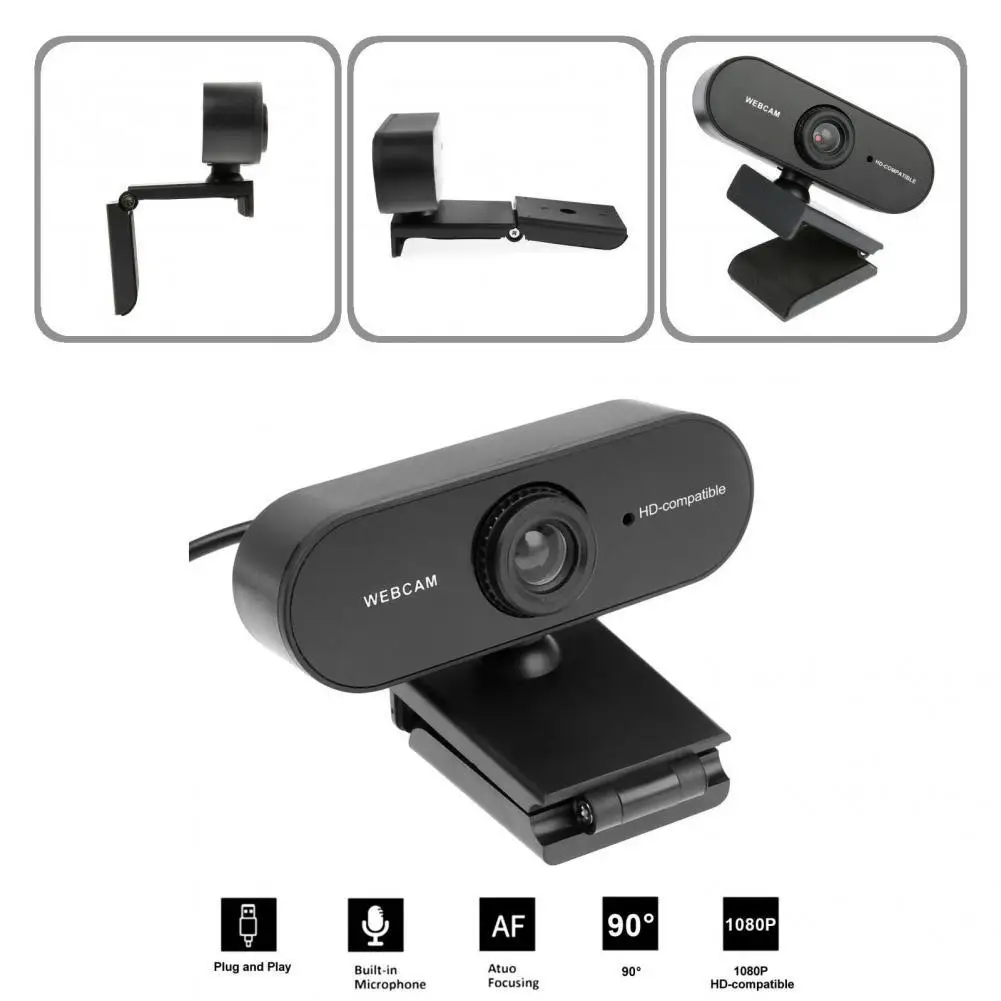 

CMOS Sensor Useful Plug and Play Webcam Noise Reduction for Live Streaming Gaming Video Calling Conference