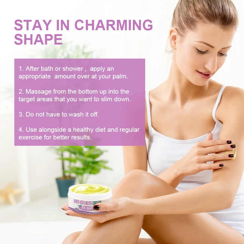 

Minch Anti-cellulite Cream Effective Fat Burning Full Body Ginger Slimming Weight Loss Massaging Cream Reduce Fat Cream 10ml