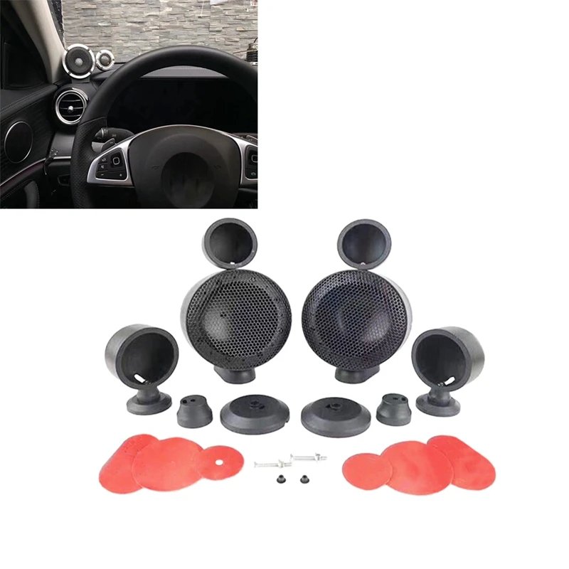 

3.5 Inch Car Three-Way Midrange Speaker Bracket Car Tweeter Base Car Audio A-Pillar Three-Way Mold Bracket