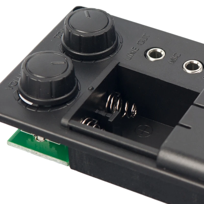 

Electric Violin Silent EQ Pickup Piezo with Headphone and Plug Hole Cable Set