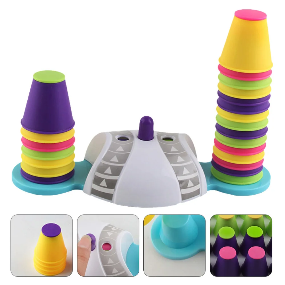 1 Set Adorable Stacking Cups Baby Early Learning Toys Educational Stacker | Игрушки и хобби
