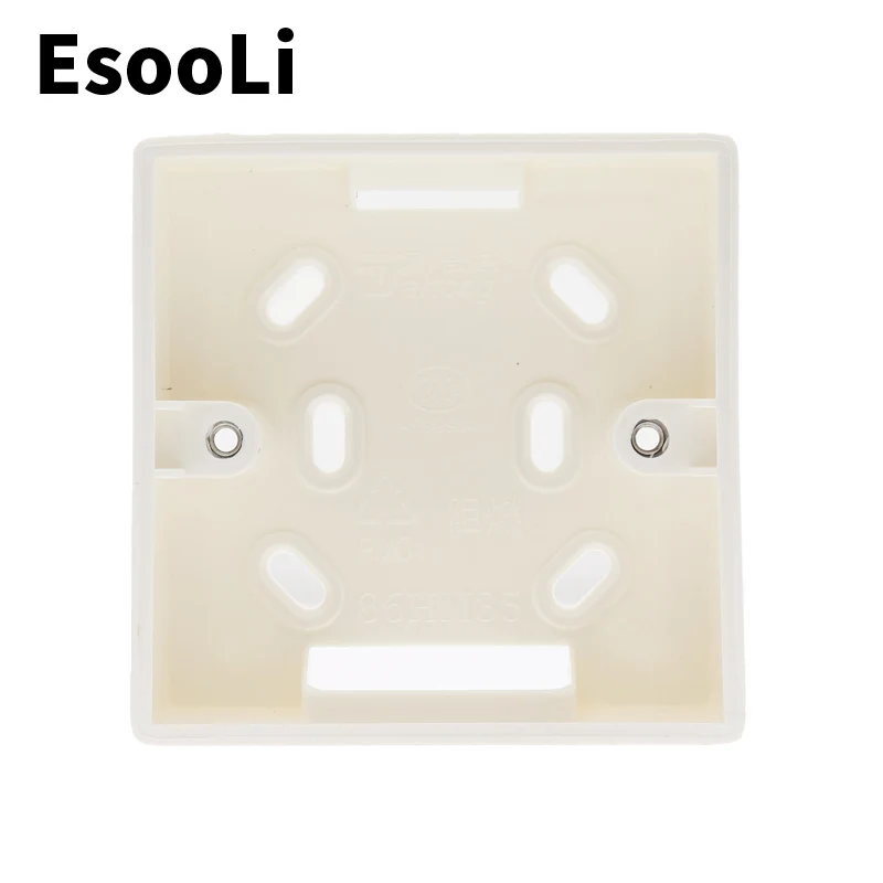 Внешний монтажный ящик EsooLi 86 мм * 34 для стандартного сенсорного выключателя и
