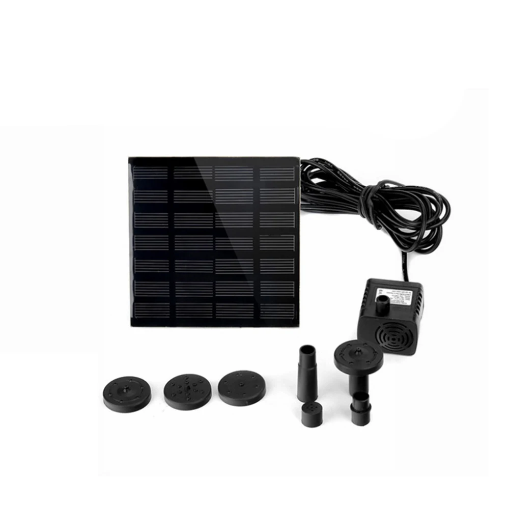 Солнечный Фонтан Водяной насос солнечной энергии фонтанов воды ртуть открытый