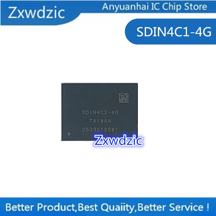 

100% new original SDIN4C1-4G SDIN4C1-8G BGA Memory chip SDIN4C1