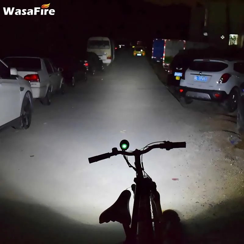 

3* T6 LED Bike Light 4000LM Bicycle Front Lamp Outdoor 3 Modes Waterproof Night Riding Headlight Mountain Bike Cycling Head Lamp