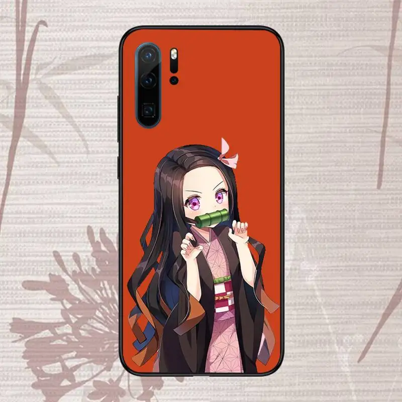 

anime Kimetsu no Yaiba Phone Case For Huawei honor Mate P 9 10 20 30 40 Pro 10i 7 8 a x Lite nova 5t