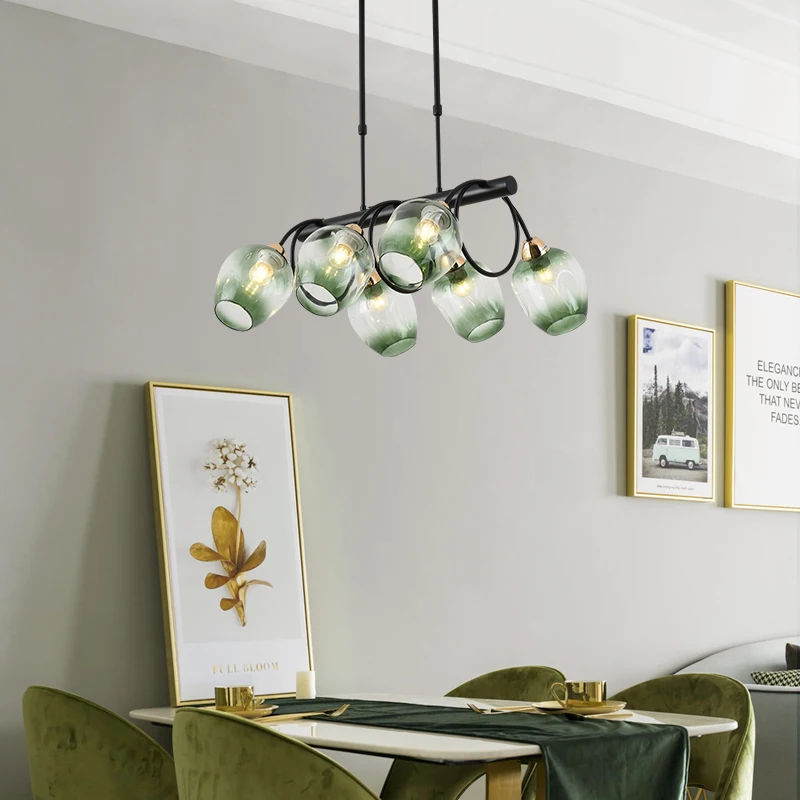 Современная Минималистичная люстра домашний декор подвесные лампы для столовой