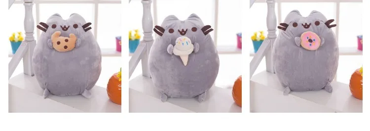 

Pusheen Cat Dolls Plush Toys Dolls Cute Cartoon Biscuit Cat Pillow Christmas for Children