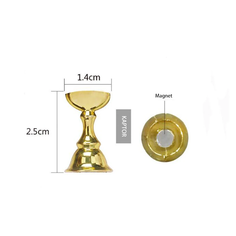 Держатель для маникюра Магнитная подставка акриловая шахматная доска