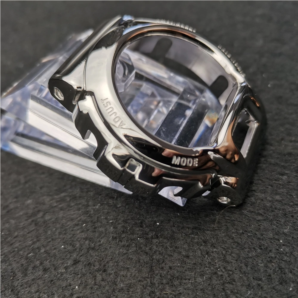 Серебристый металлический ремешок DW6900 из нержавеющей стали для наручных часов и