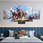 Игровой постер LOL, Ahri Braum, Miss Fortune, Jax, League of Legends, настенная Картина на холсте, домашний декор, Настенная картина, хороший подарок