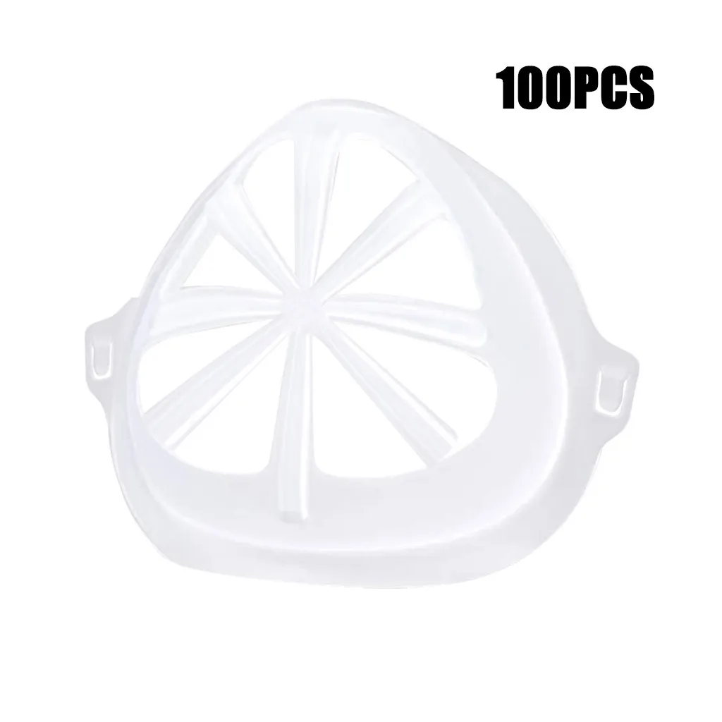 

3D Mask Bracket Lnner Support Frame For Sport Women Kids Prevent Lipstick Off Food Grade Silicone Mask Holder Breathable Valve