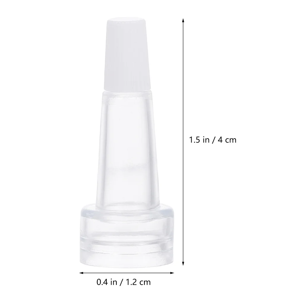 

100Pcs Professional Horn-Shape Cap for Vial Bottles Liquid Essence Bottles