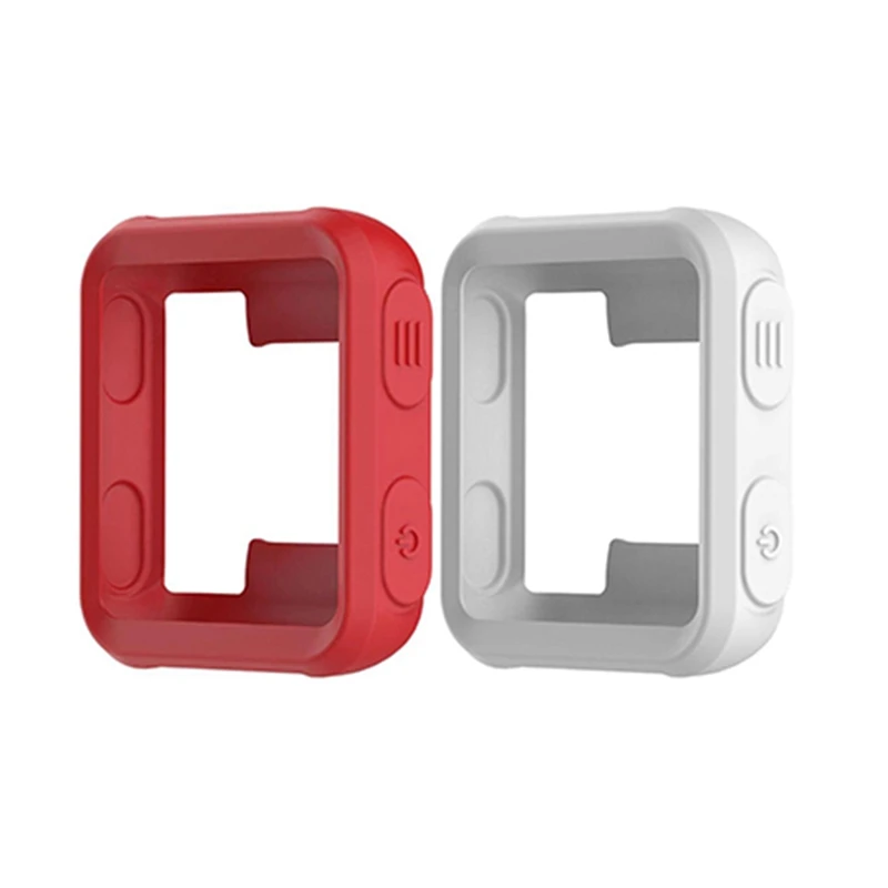 2x силиконовый ультра тонкий защитный чехол для Forerunner 35/подход S20 спортивные часы